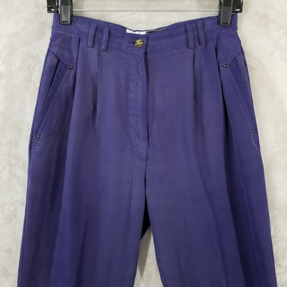 Jamie‎ Sadock Pants Women 4 High Waist Pleated Trousers Comfort Golf Performance - Picture 3 of 9